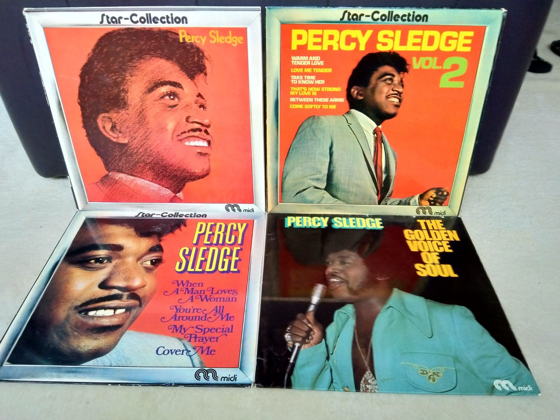 Dischi in vinile: Percy Sledge LP Sammlung 4 x Vinyl – Usato da Hinwil venduto da liliane2011