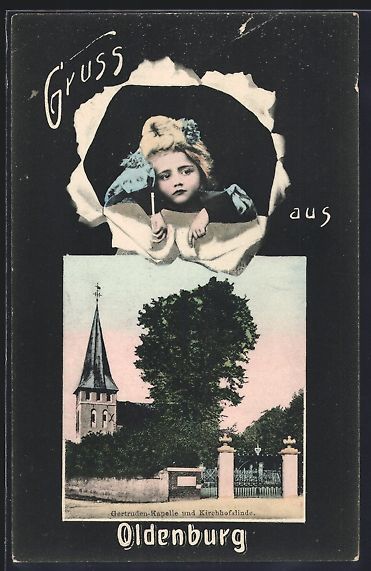 Cartoline postali: Grusskarten-AK Oldenburg / O., Gertruden – Usato da Berlin venduto da bartko-reher