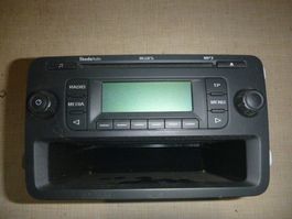 Radio Blues 5J0035152A Skoda Fabia II 5J0057156B