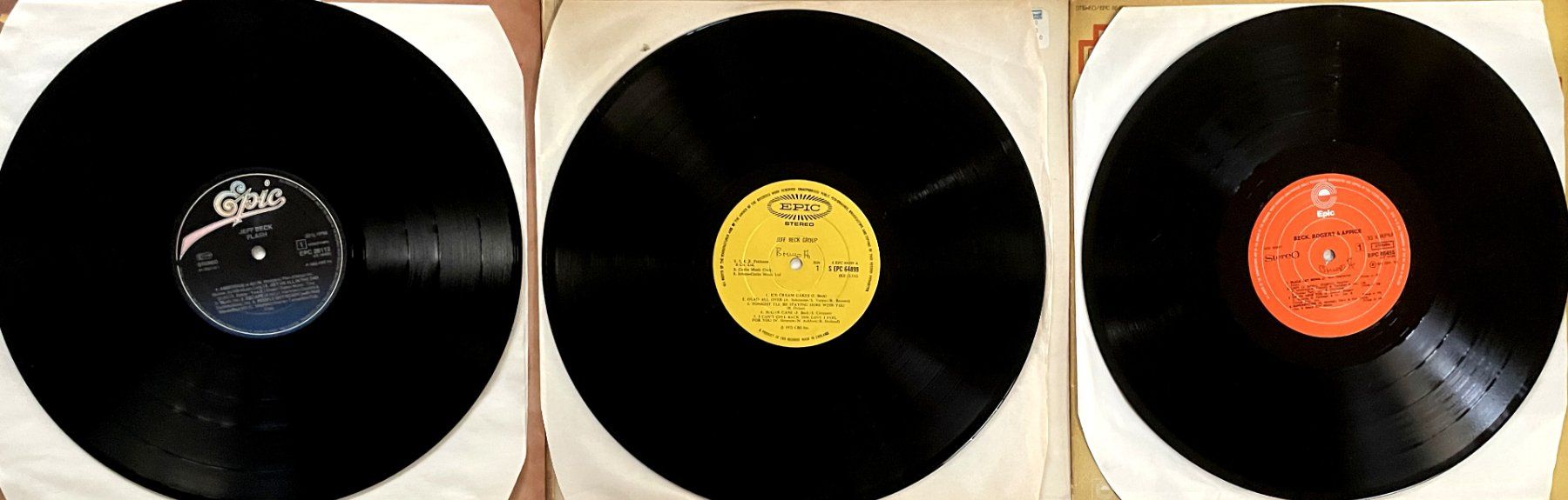 Schallplatten: Jeff Beck 3 LP's - Flash, Jeff Beck Group, Beck, Boggert & A – Gebraucht aus Savagnier von Ne2065 4