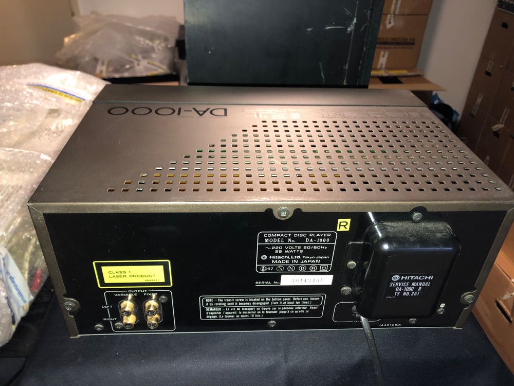 Hitachi DA1000 CDPlayer Kaufen auf Ricardo