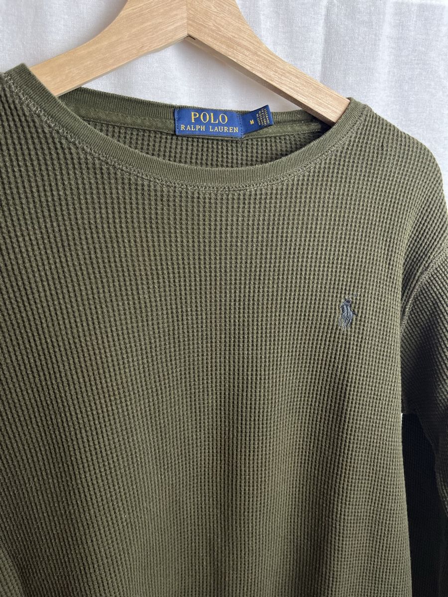 Ralph Lauren Pullover & Sweatshirts: Pull Ralph Lauren kaki pima Cotton  – Neu (gemäss Beschreibung) aus Les Avanchets von lunedeneige.shop 1