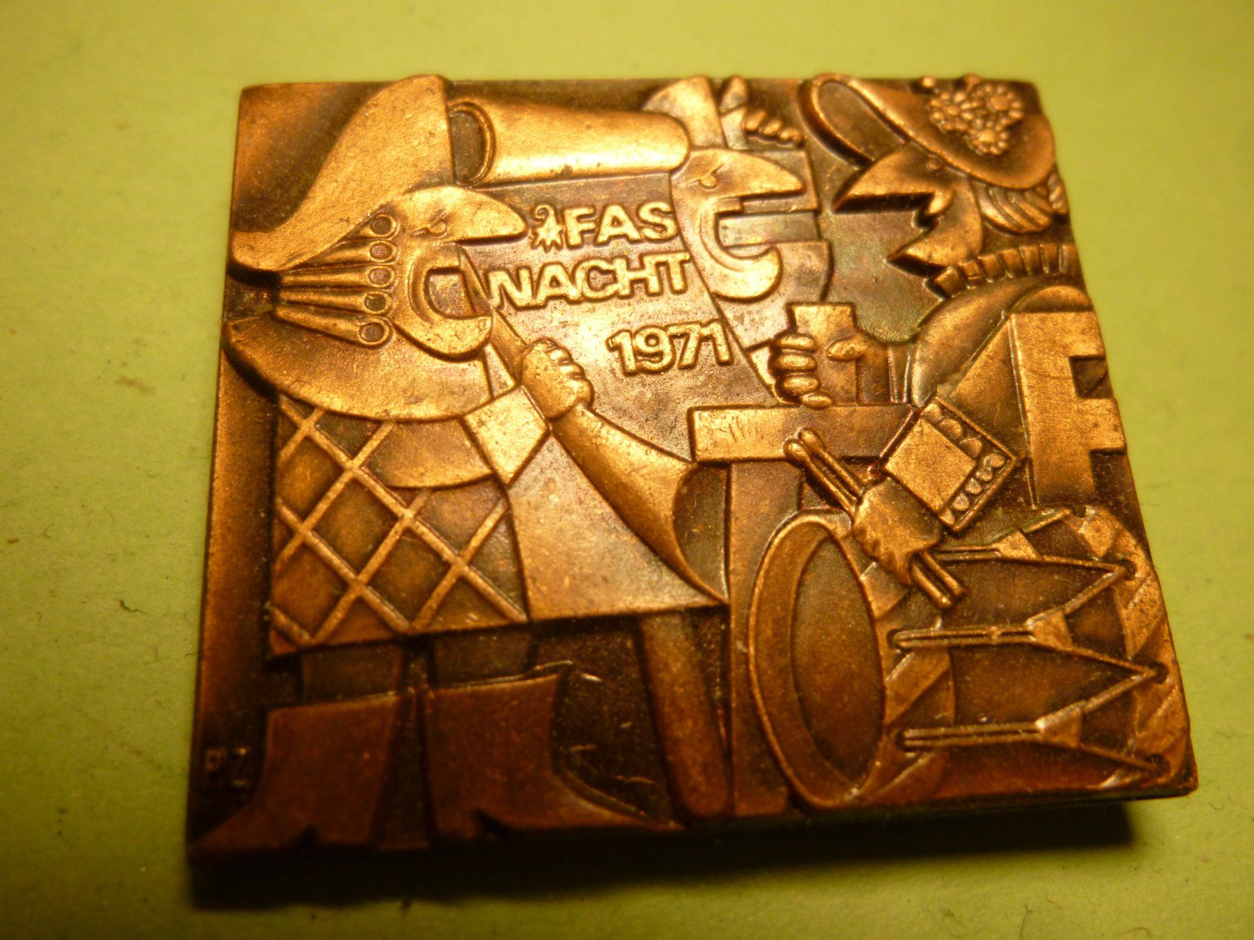 Placchette & Badge: BASEL 1971 BRONZE – Usato da Ried (Muotathal) venduto da Mandarin02