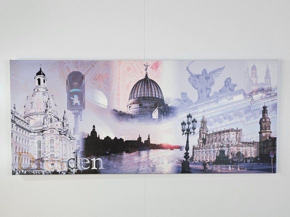 Foto & Immagini: XXL Bild Dresden Leinwand – Usato da Reinach BL venduto da factory-shops