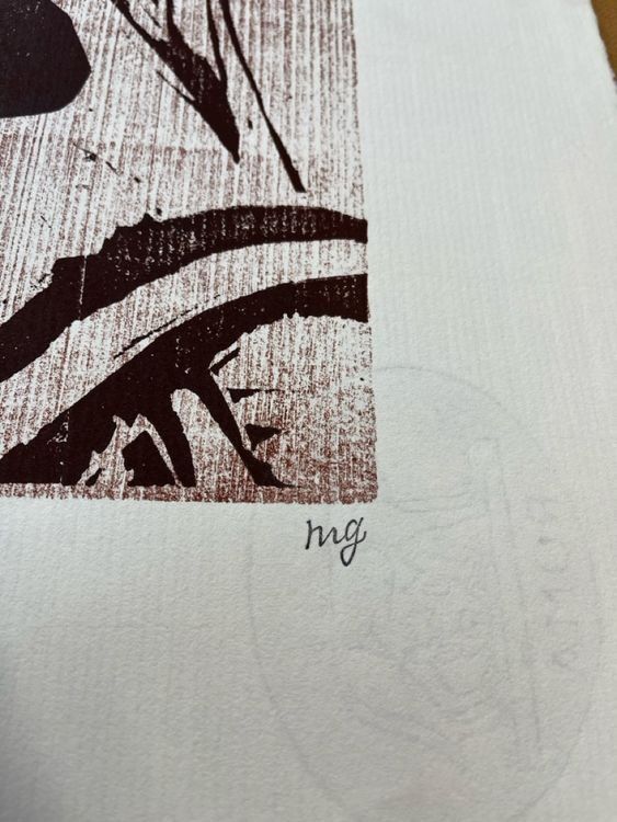 Xilografie: MAX GUBLER HOLZSCHNITT MONOGRAMMIERT – Usato da Gersau venduto da grafik-kunst 3