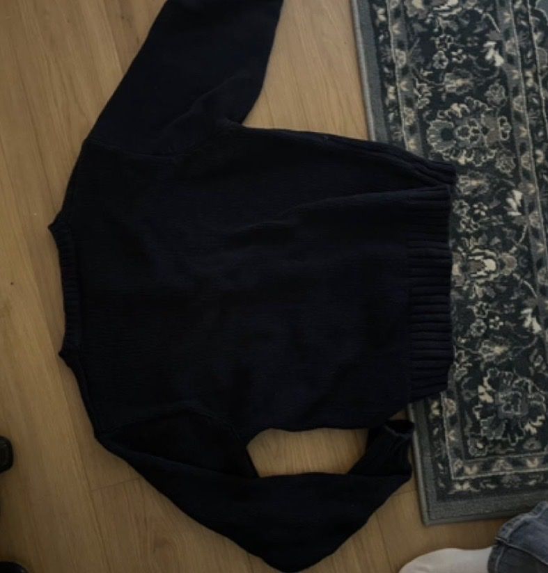 Brandy Melville Pullover & Sweatshirts: Brandy Melville Strickjacke dunkelblau Einheitsgrösse – Neu (gemäss Beschreibung) aus Vaduz von fit2u 3