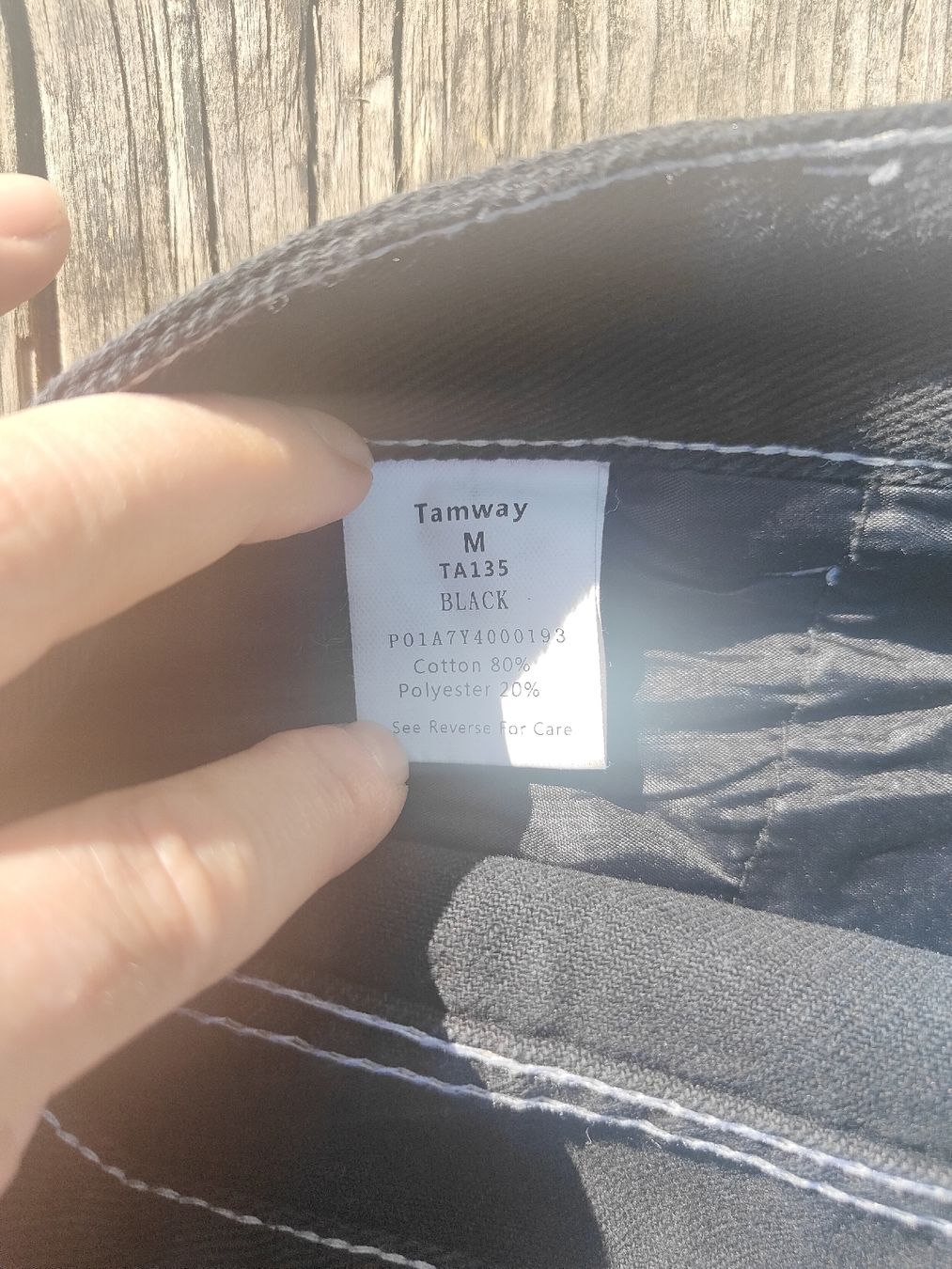 Hosen: Tamway - Pantalon noir taille M – Neu und originalverpackt aus Biel/Bienne von Edi5Roli3 2