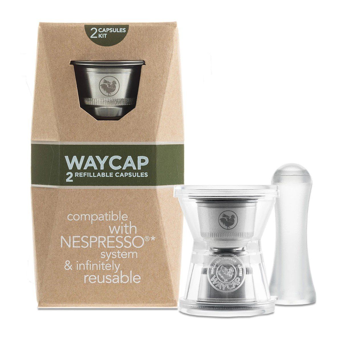 Macchine per caffè & Macchine per espresso: 2 capsules Waycap compatibles Nespresso – Usato da Yverdon-les-Bains venduto da p-aj29 2