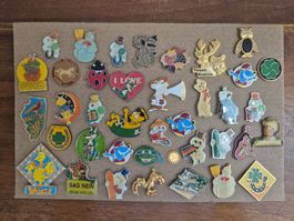Pin Sammlung Comic Tier Figuren Pins Retro Badge Sammler