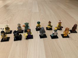 Lego Minifigures Konvolut 13 Stk diverse Serien