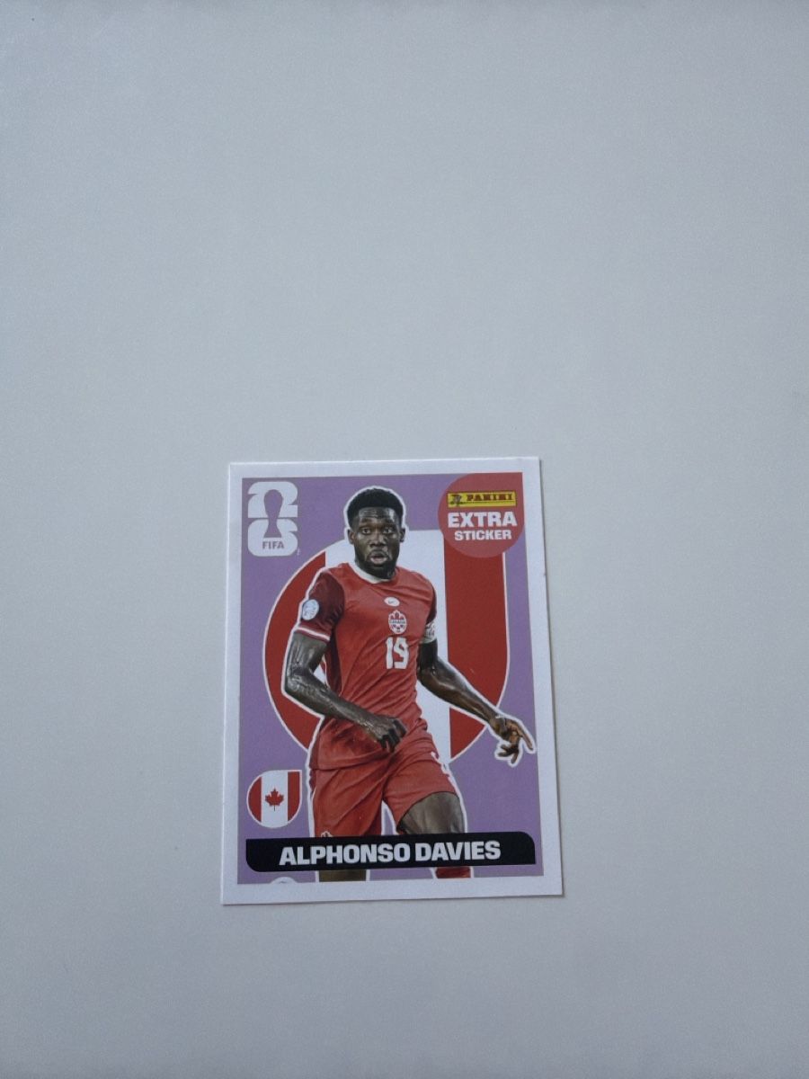 Panini Carte collezionabili: Panini Extra Sticker Alphonso Davies – Nuovo (secondo la descrizione) da Eschlikon TG venduto da haeseli66