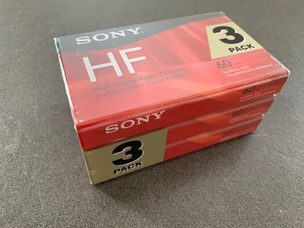 Sony C60HFR 60 Min. Cassette Tape - Red Pack Of 6 27242431300 - View #9