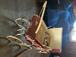 Baby- / Kinderwagen, antik von Wisa Gloria