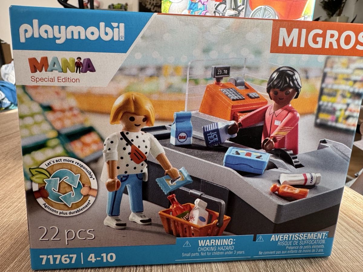 Playmobil MANIA 71766 Migros Bäckerei Special Edition (Neu und