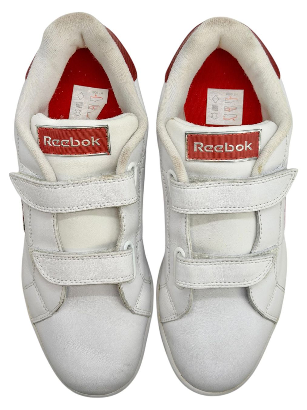 Reebok Herrenschuhe: Reebok - Baskets blanches en cuir - Pointure 38 – Gebraucht aus Morges von Novantica 3