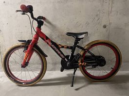 Vélo 18" enfant Mustang pilot 18 boy + casque