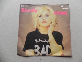 Single USA Rock Band Blondie 1979 Welthit : Atomic