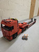 Mould King LKW mit Auflieger rot ferngesteuert montiert