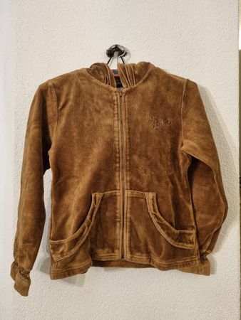 DKNY Velours-Hoodie Grösse 8