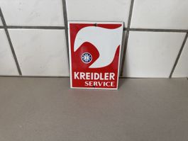 Kreidler Service Schild, Top Zustand, Rarität, Vintage!