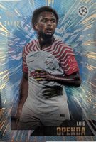 Topps Chrome Loïs Openda Karte nummeriert neuwertig