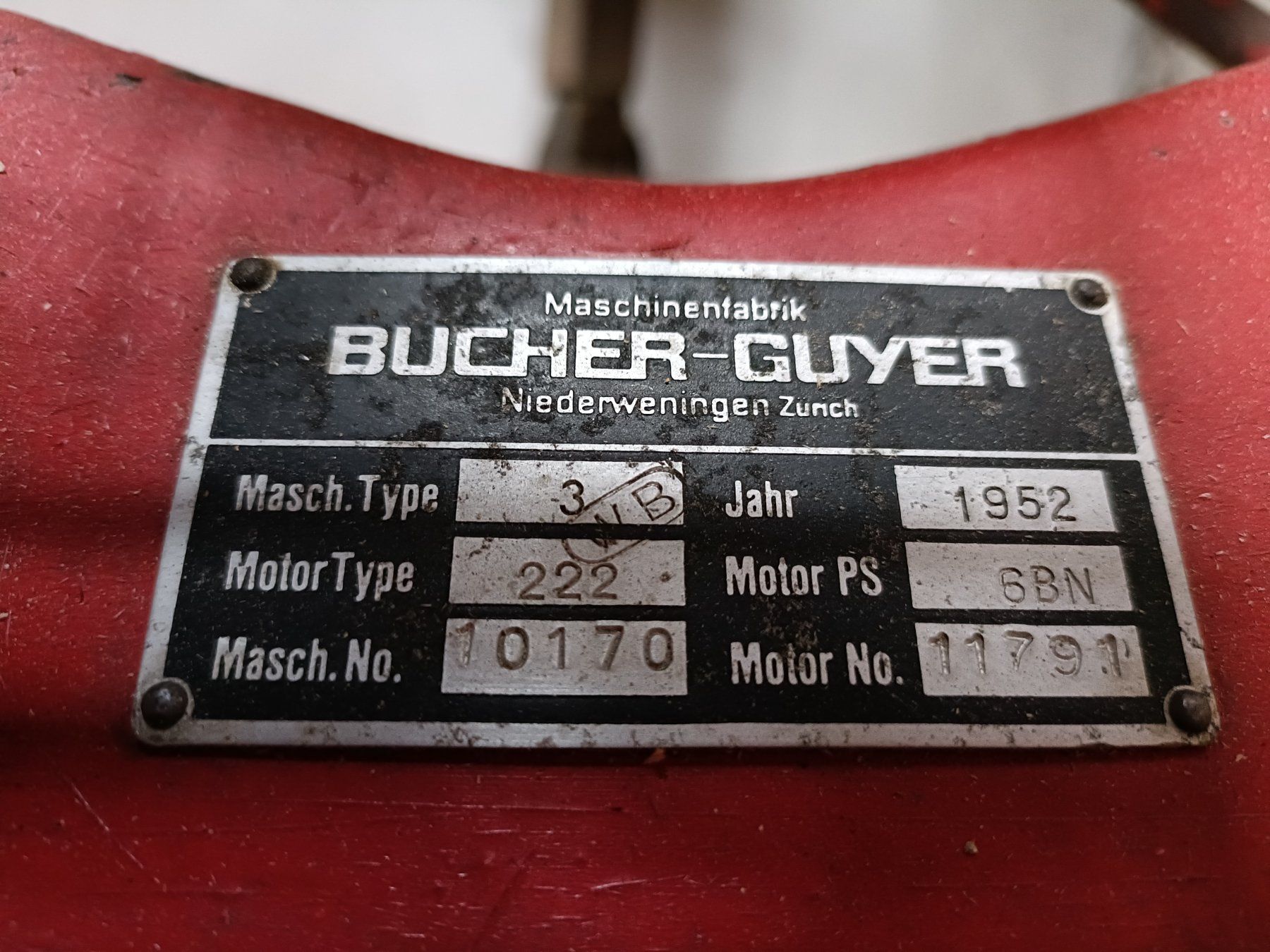 Bucher Toutes les machines: Bucher Einachser Record 3 mit Seilwinde – D'occasion à Appenzell par massey2002 4
