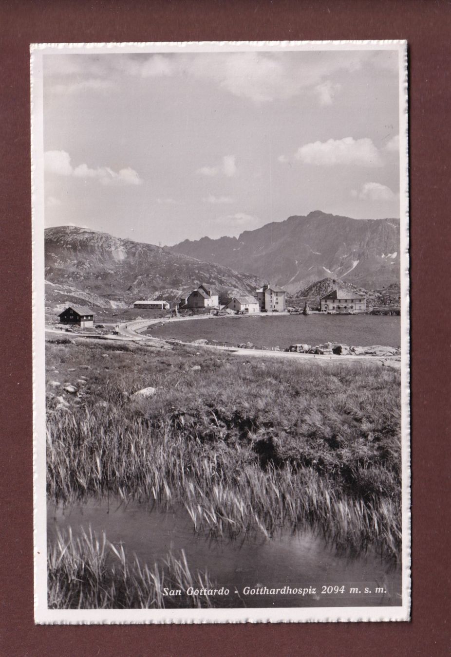 Cartoline postali: SAN GOTTARDO / GOTTHARDHOSPIZ – Usato da Pully venduto da nicecards-shop