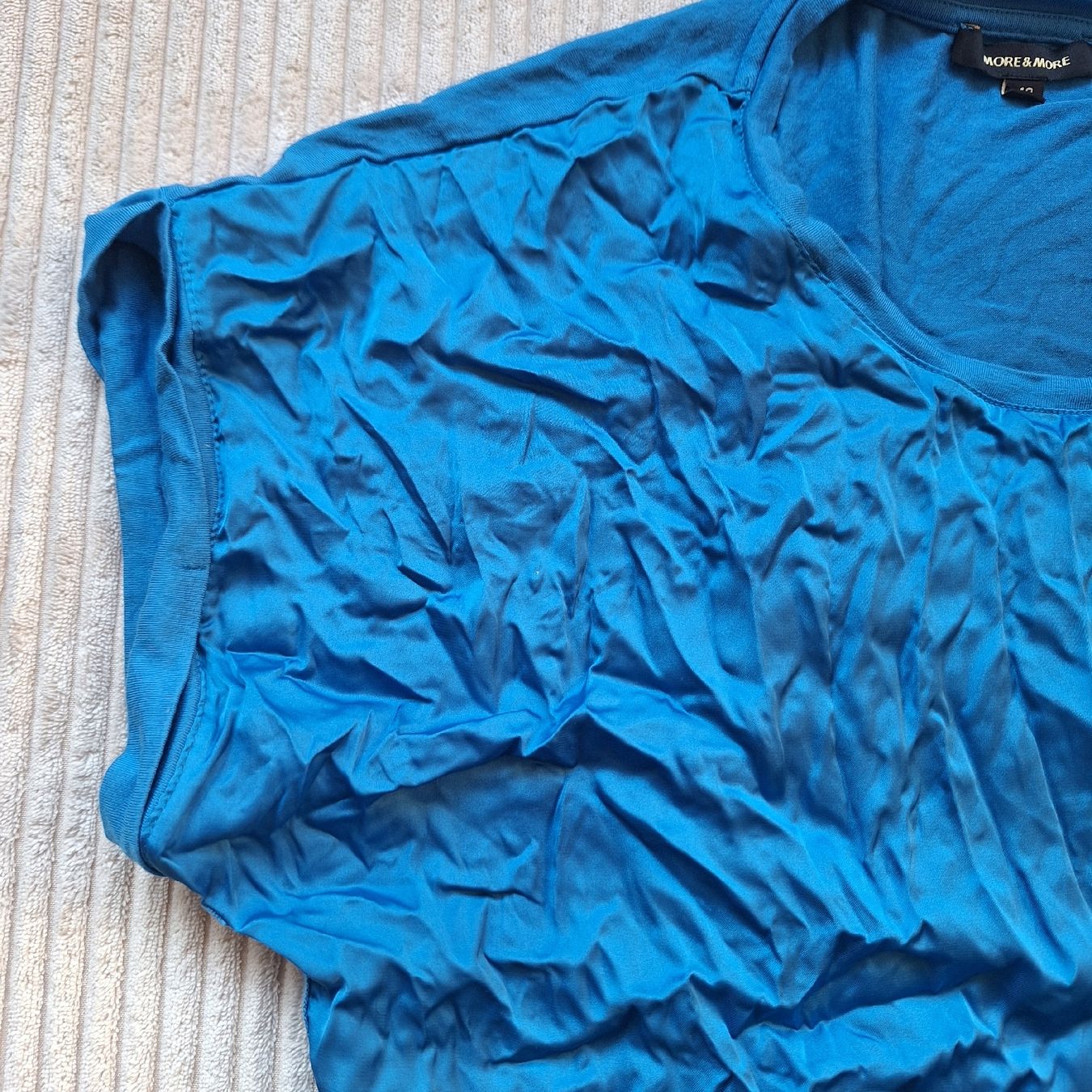 More & More T-shirt: Shirt Blau – Usato da Aeugstertal venduto da firefly33 3