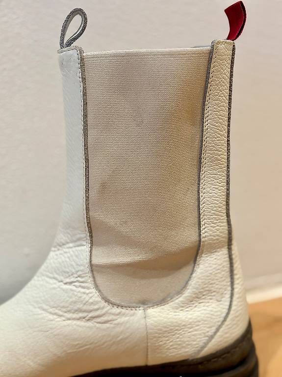 Scarpe da donna: Stylische Winter Boot, Creme/Braun, Grösse 38, Top! – Usato da Olten venduto da nad_dn2k 3