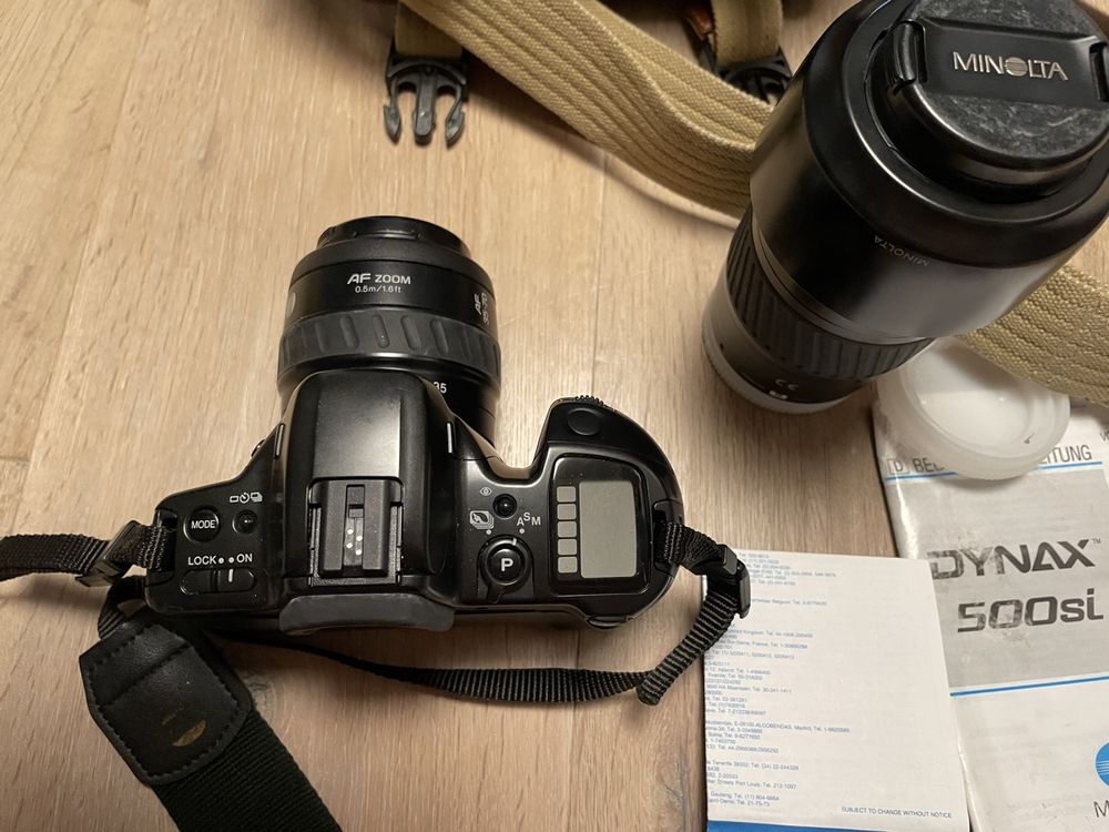Mode d'emploi MINOLTA Dynax 500 si - Livres