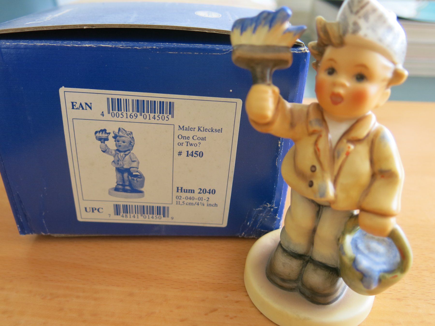 Hummel Statuette: Hummel Goebel Maler Klecksel  Hum 2040 – Usato da Zürich venduto da Fox410 8