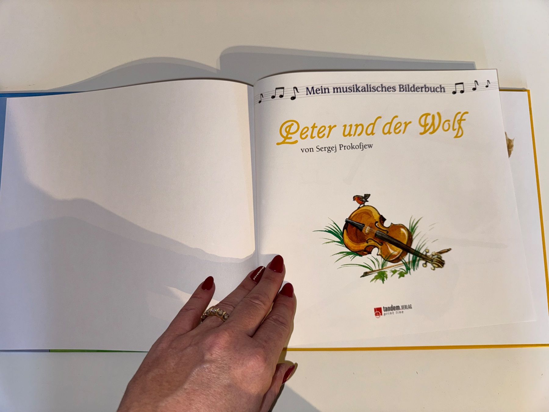 Libri: Buch: Peter und der Wolf – Usato da Grosswangen venduto da Second_hand_paradise 1
