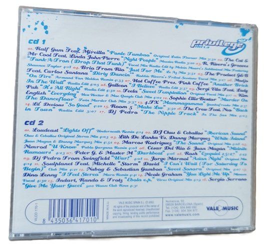 CD: Privilege Ibiza 2002  (2 CD) – Usato da Wilen b. Wollerau venduto da morethanmusic 1