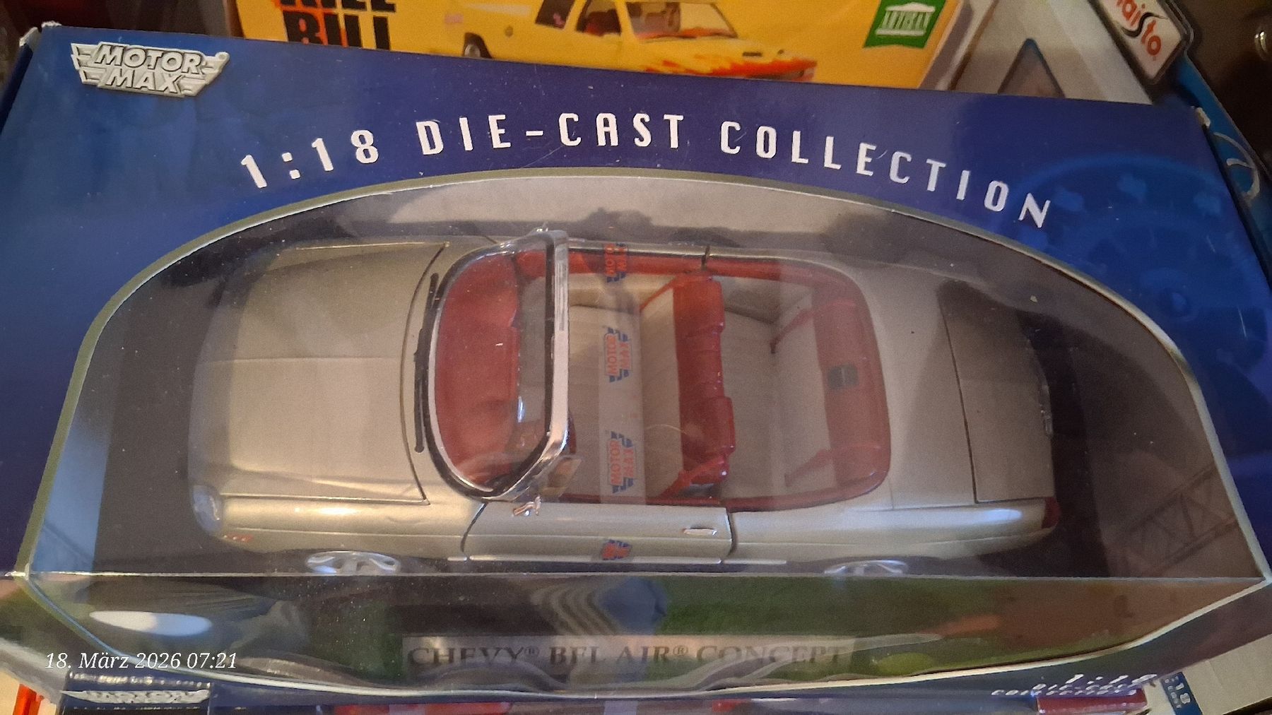 Motormax Modellini d'auto: 1:18 Chevy Bel Air Concept – Nuovo e nell'imballaggio originale da Wolfenschiessen venduto da 2-stroke-garage 1