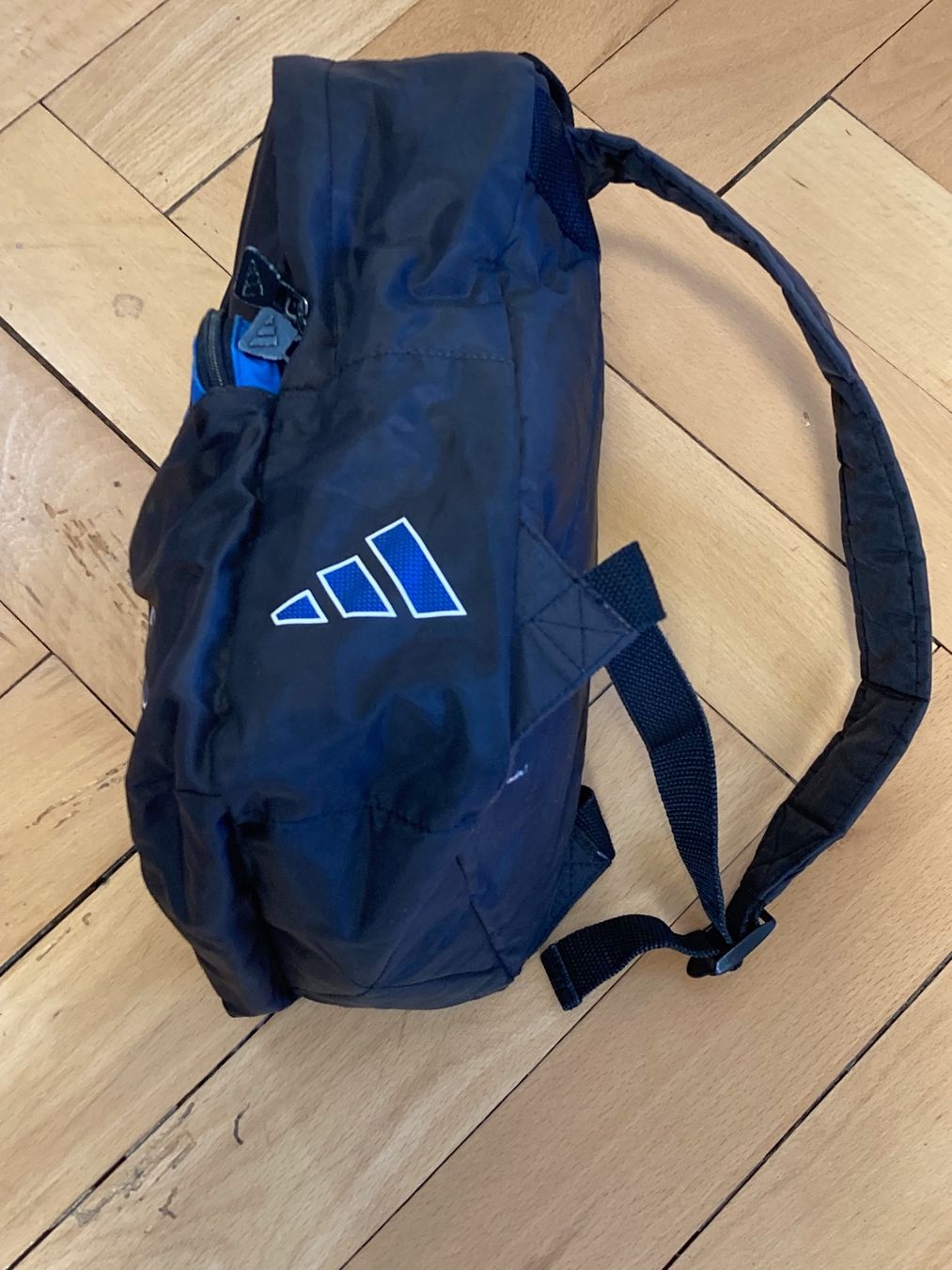 Adidas Zaini: Vintage Y2K Adidas Small Backpack – Usato da Zürich venduto da le_souk 1
