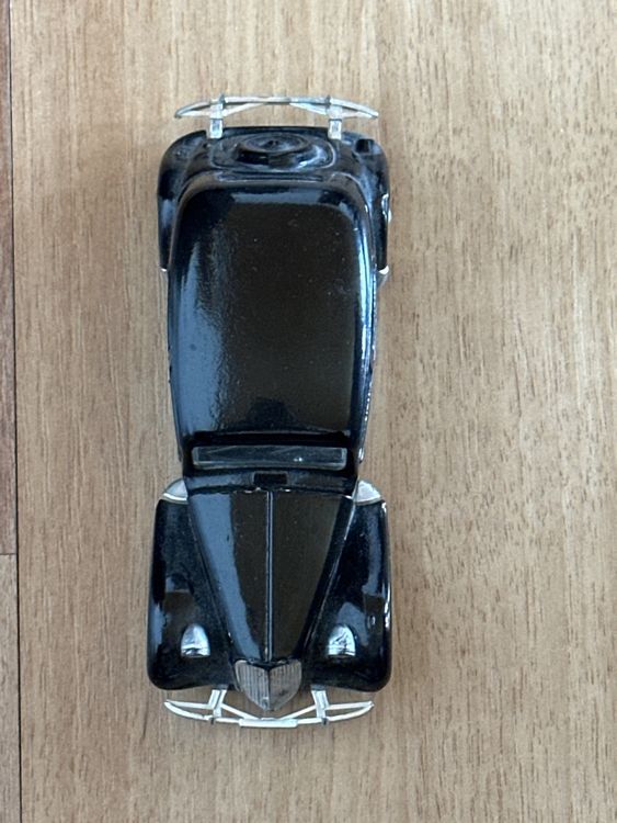 Voiture De Collection Citroën 15 Six Par Solido à L'échelle 1/43 - Occasion, Couleur Noire, Métal