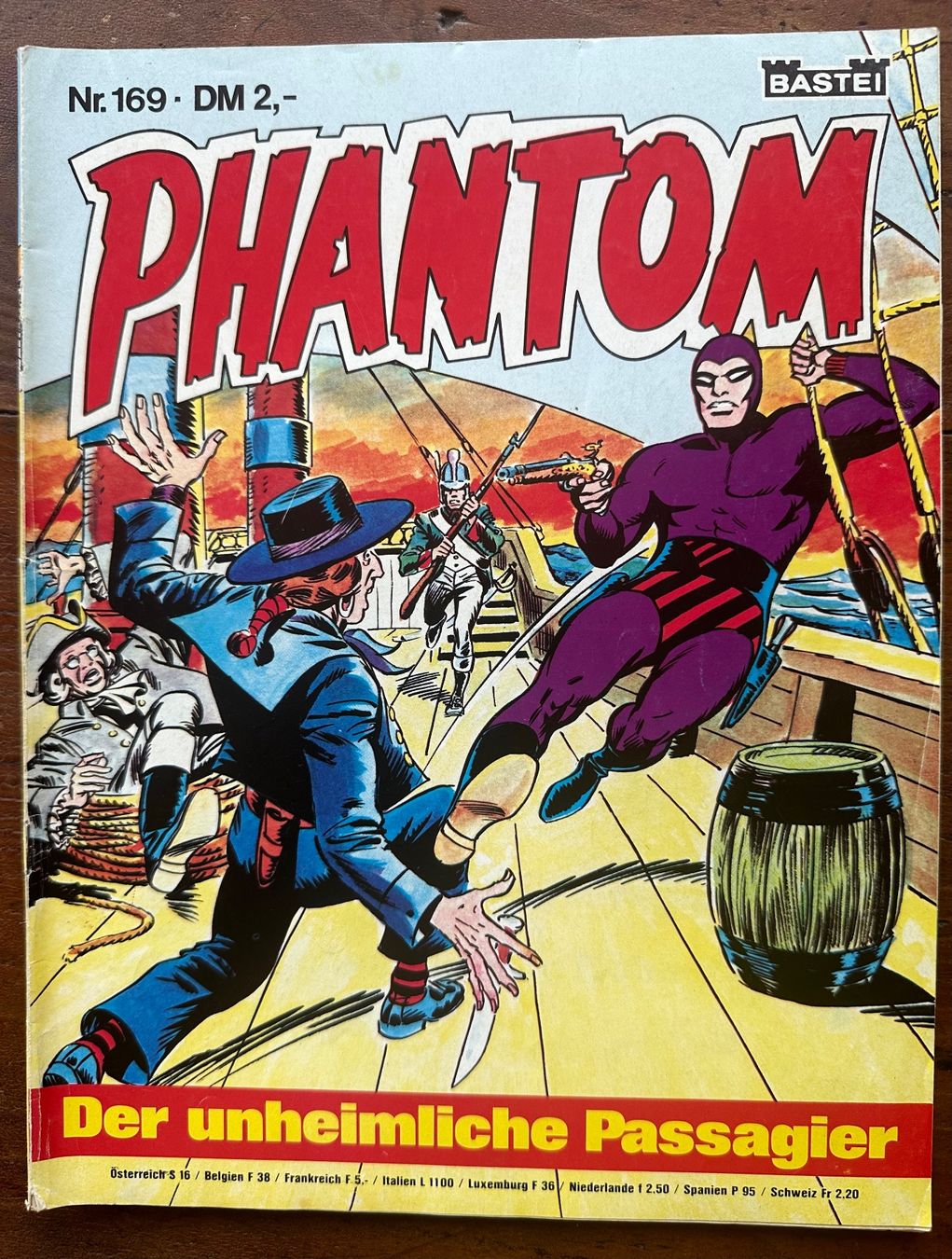 Comics: Phantom Nr. 169  DM 2, hunderte Comics ab 1.- – Gebraucht aus Seltisberg von quadartswiss