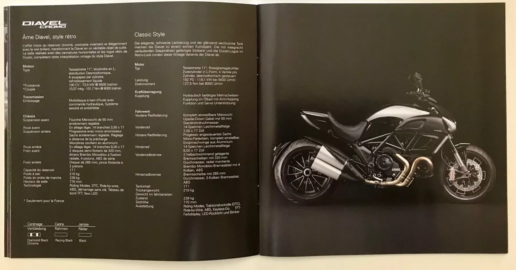 Ducati Dokumente: Ducati Prospekt Gesamtprogramm 2012 – Gebraucht aus Strengelbach von Omobono 5