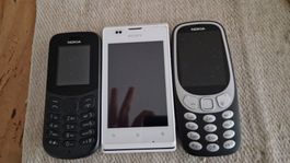 Nokia & Sony Xperia - 3er Set für Bastler oder Sammler