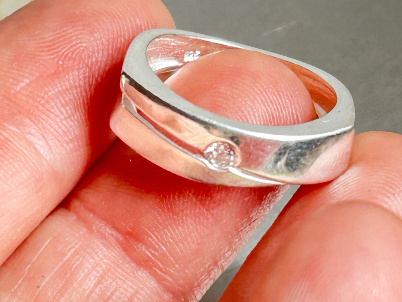 Bagues: Silber Ring mit Zirkonia "CLASSICO" – D'occasion à Laufen par Bellebellezza 2