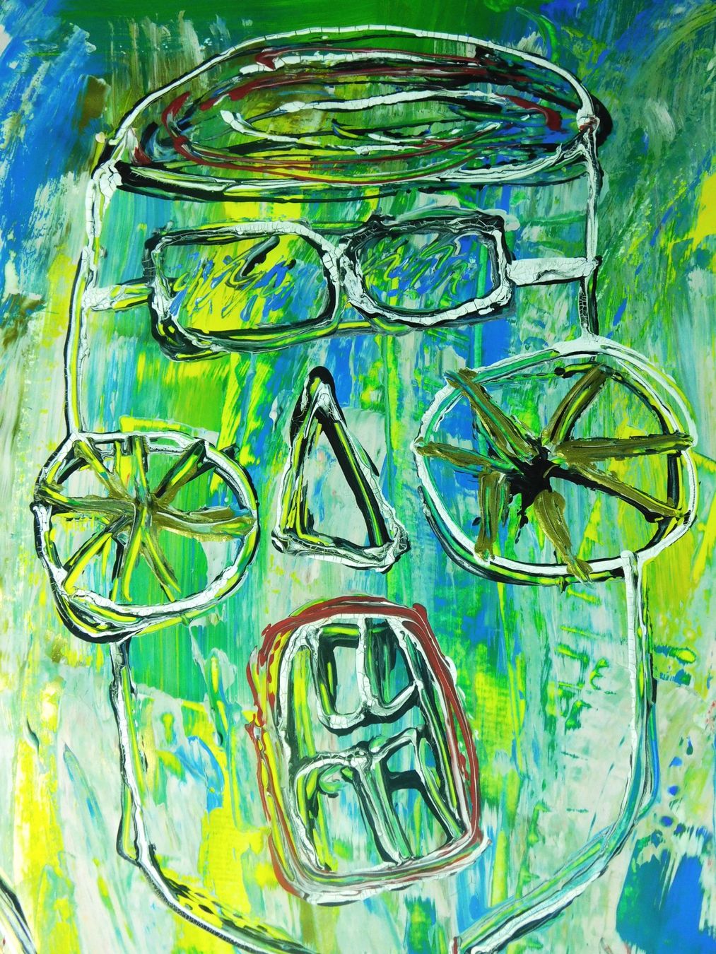 Gemälde: Moderne Kunstmalerei Akryl 2001er – Gebraucht aus Emmenbrücke von Ulisse-22 3