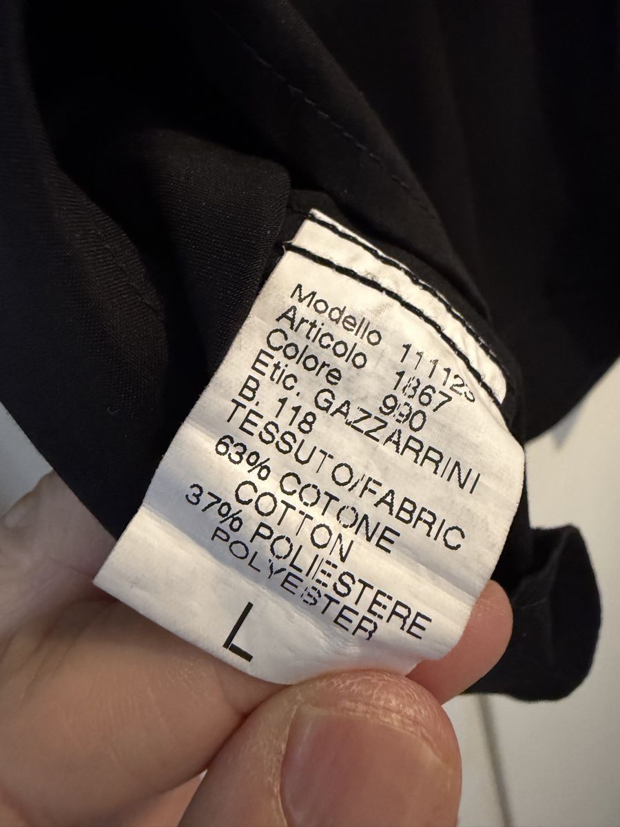 Camicie: Camicia uomo GAZZARRINI nera taglia L usata – Nuovo (secondo la descrizione) da Lugano venduto da can_xdd8 6