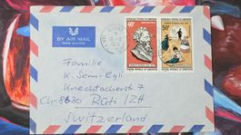 CL32 Enveloppe + Timbre Cameroun 1974