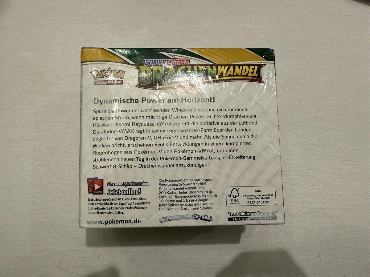 Pokémon Sammelbilder & Trading cards: Pokemon Display Drachenwandel – Neu und originalverpackt aus eglisau von schmied1992 2