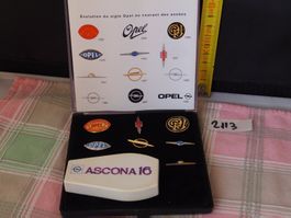 collections pins Opel avec étui / décapsuleur OPEL Ascona 16