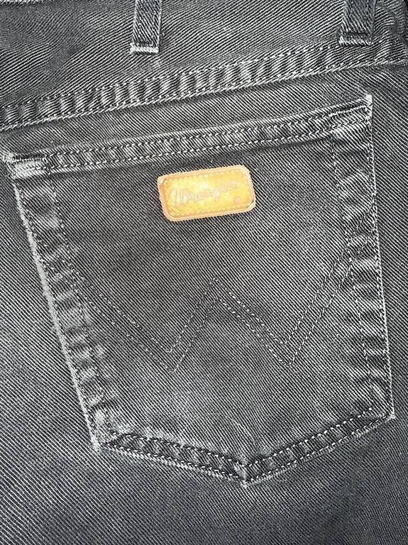 Jeans: Original Wrangler Black Denim Jeans – Usato da Zürich venduto da ban_znd5 3