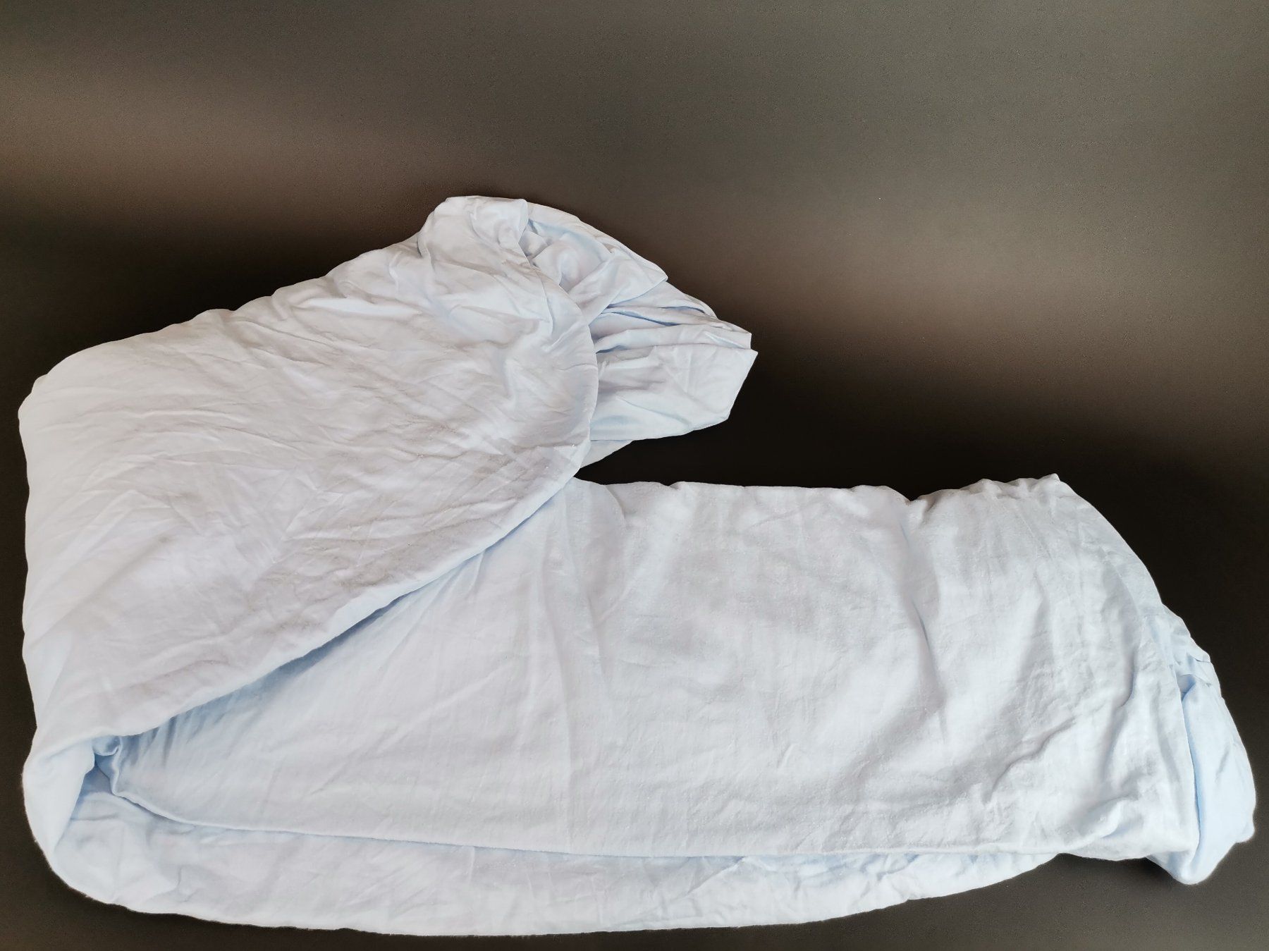Biancheria da letto: Spannbettlaken Hellblau – Usato da Schaffhausen venduto da Restwert_SH