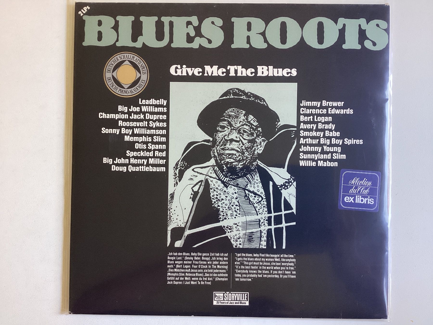Dischi in vinile: Various Artists Doppel-LP - Blues Roots – Usato da Gutenswil venduto da Hamzian