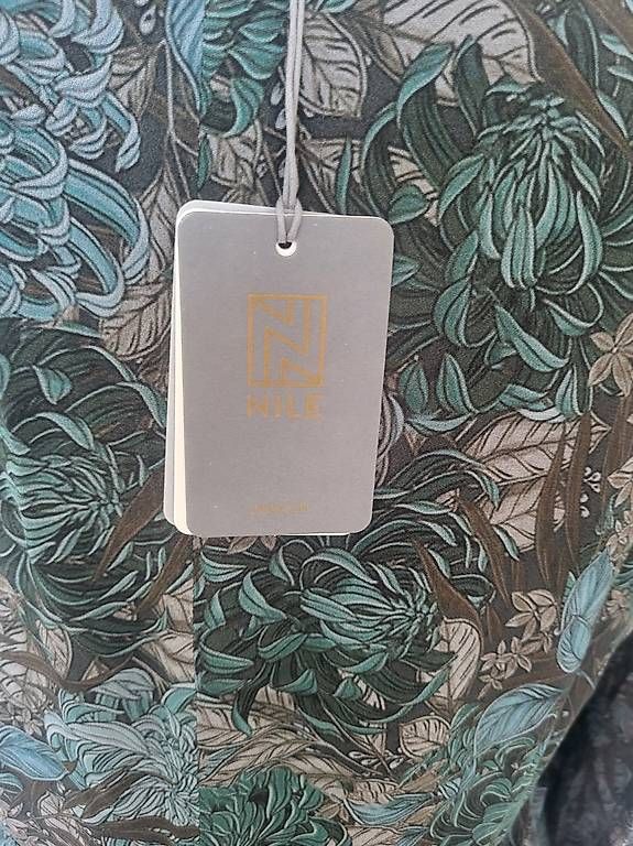 Nile Robes: Robe verte évasée NILE taille L – D'occasion à Romanel-s-Lausanne par Nella25 1