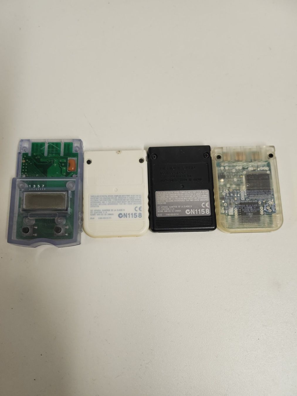 Sony Memory unit & Memory card: Sony Playstation  Memorycard  4 stk. – Usato da Niederurnen venduto da Ghost.recon 1
